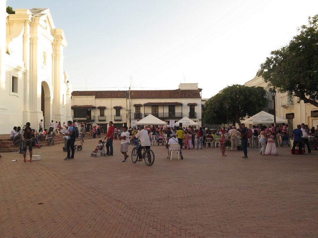 Plaza de la catedral, Santa Marta