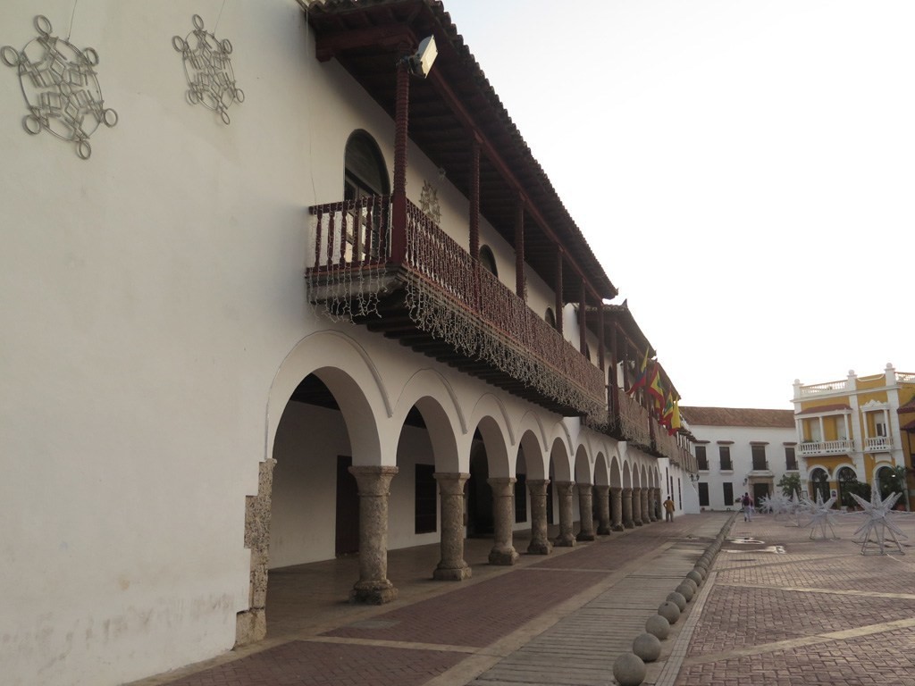 El centro histórico, Cartagena